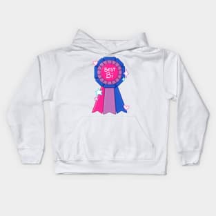 Best Bi Ribbon Bisexual Pride LGBTQ Kids Hoodie